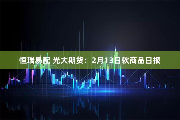 恒瑞易配 光大期货：2月13日软商品日报